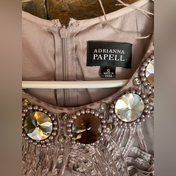 Adrianna Papell midi dress. Worn once as mother of the bride - Picture 3 of 3